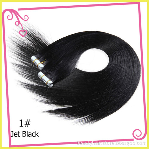 waterproof invisible tape hair extensions brazilian super quality